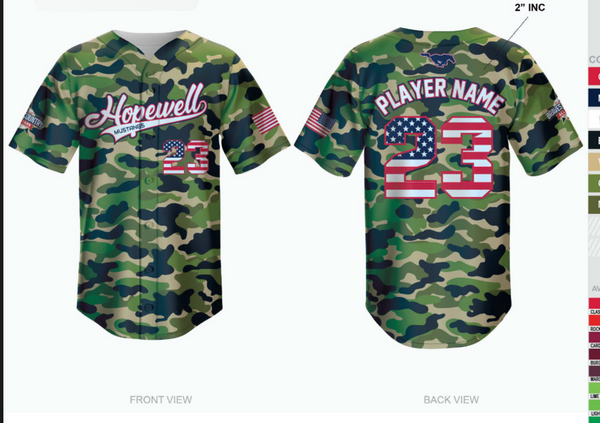 FULL BUTTON-DOWN JERSEY